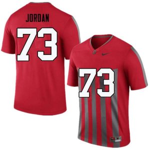 Men's Ohio State Buckeyes #73 Michael Jordan Throwback Nike NCAA College Football Jersey Version YZR6644MZ